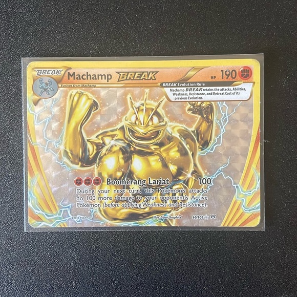 Pokemon Other - Machamp Break Pokemon Card
